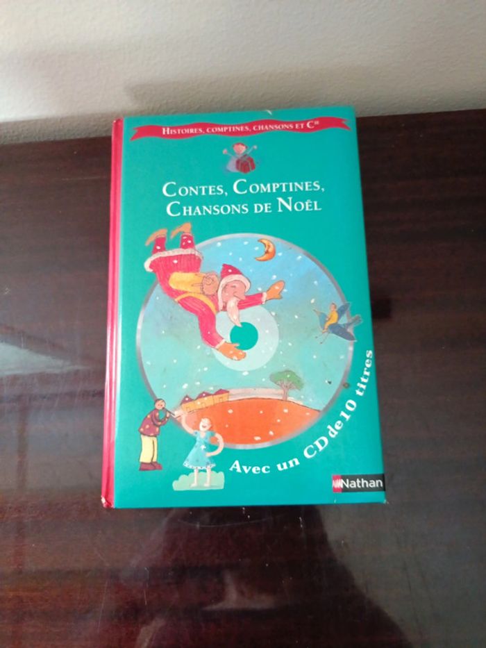 Livre Cd comptines et chants de Noël
