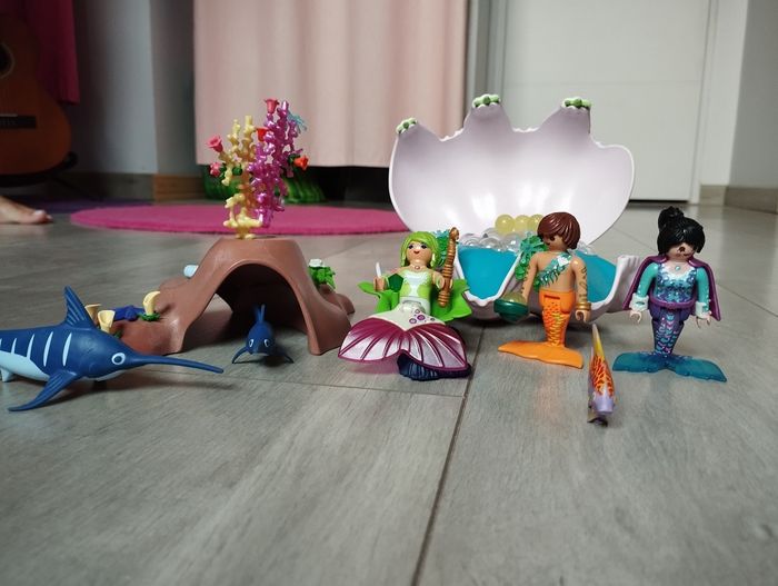 Playmobil sirènes et coquillage lumineux - photo numéro 2