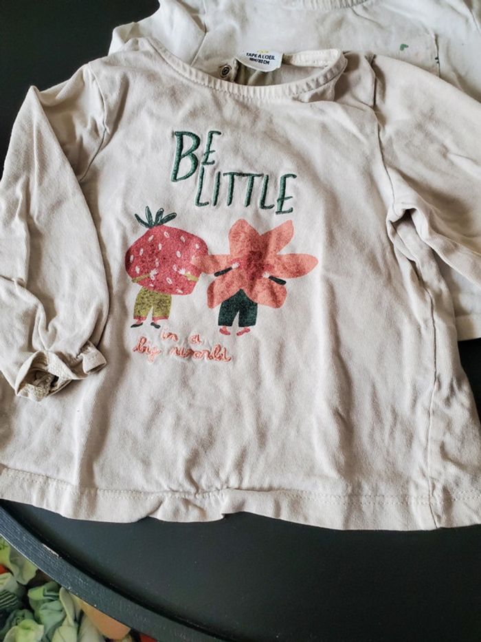 Lot 3 t-shirts manches longues 18 mois - photo numéro 4