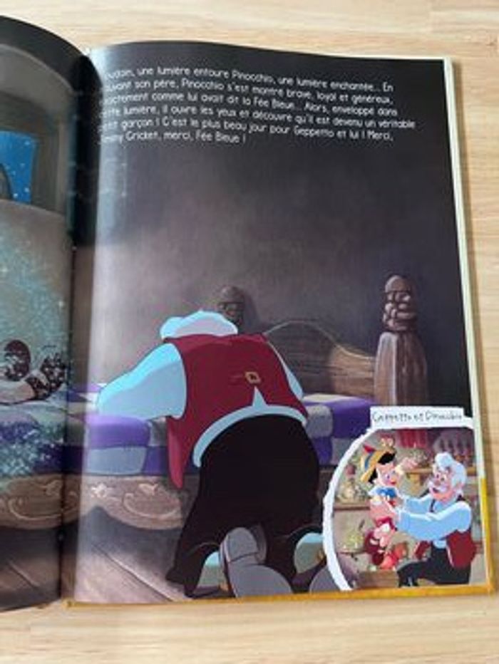 Livre Disney Audiocontes Magiques n°10 – Pinocchio – Bon État (Sans Figurines) - photo numéro 7