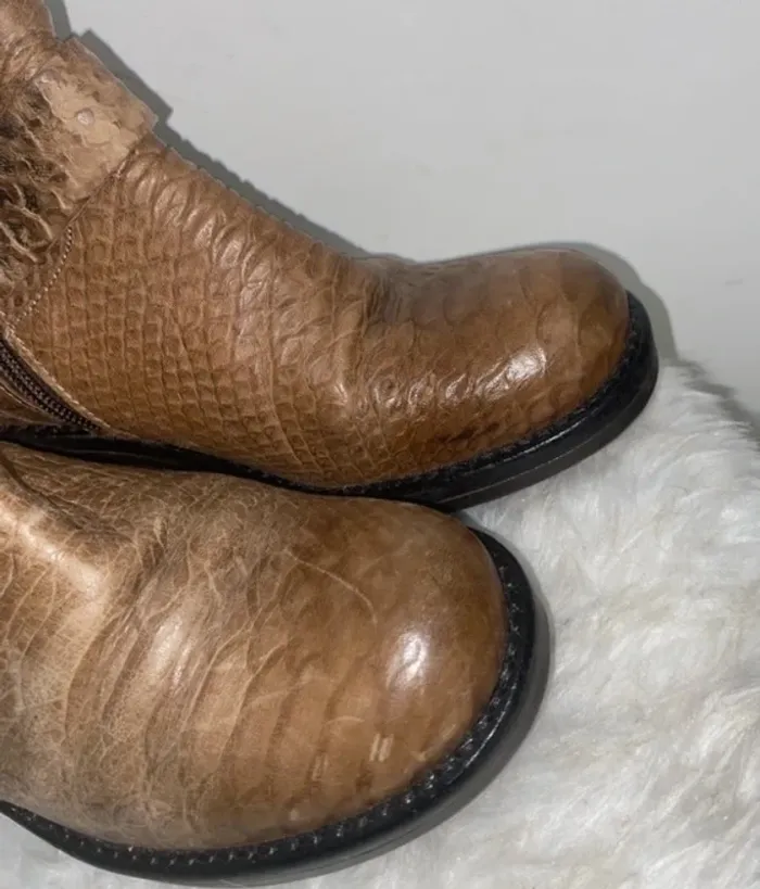 Bottines marron - photo numéro 4