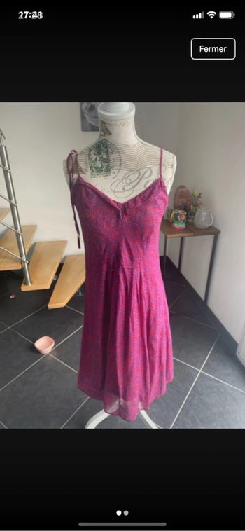 Robe printemps été avec bretelles ajustables One step taille 36