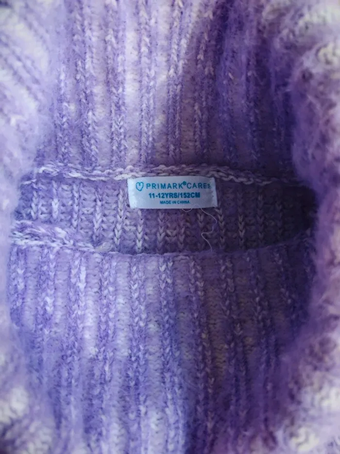 Pull col roulé doux et chaud primark 11_12 ans - photo numéro 4