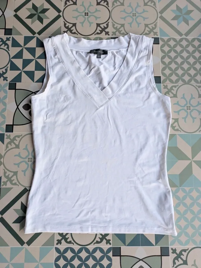 Débardeur blanc 38/40