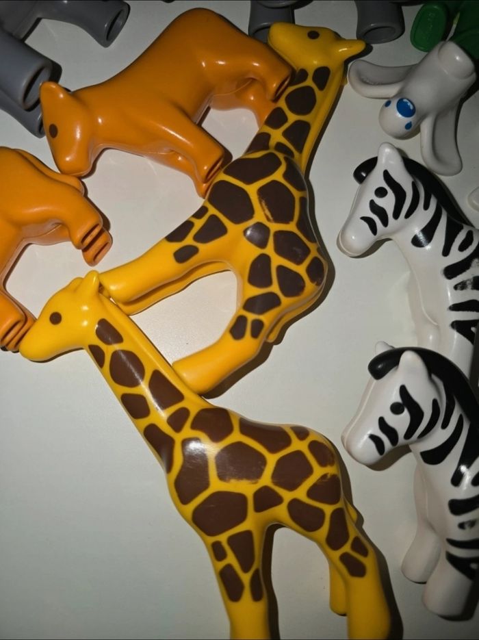 123 playmobil lot des animaux de l'arche de Noe + Noe et sa femme - photo numéro 4