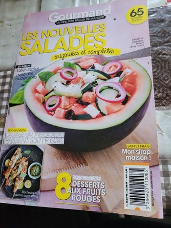 Gourmand les nouvelles salades originales et completes