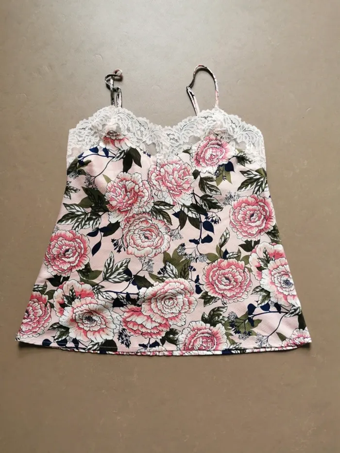 Haut pyjama rouge gorge