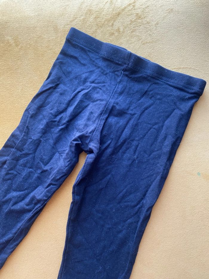 Legging noir 3/4 ans