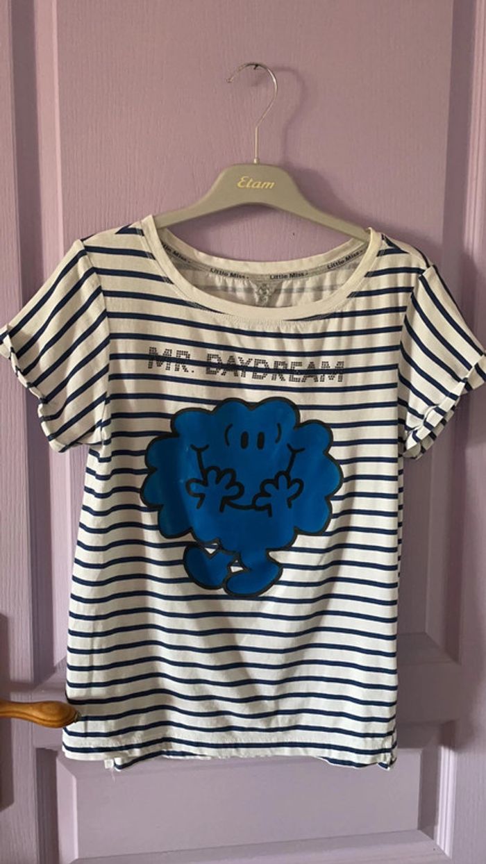 Haut de pyjama manches courtes Etam Monsieur Madame Taille S