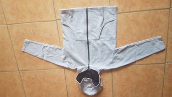 Sweat polaire à capuche 6 ans gris Les 3 Dauphins