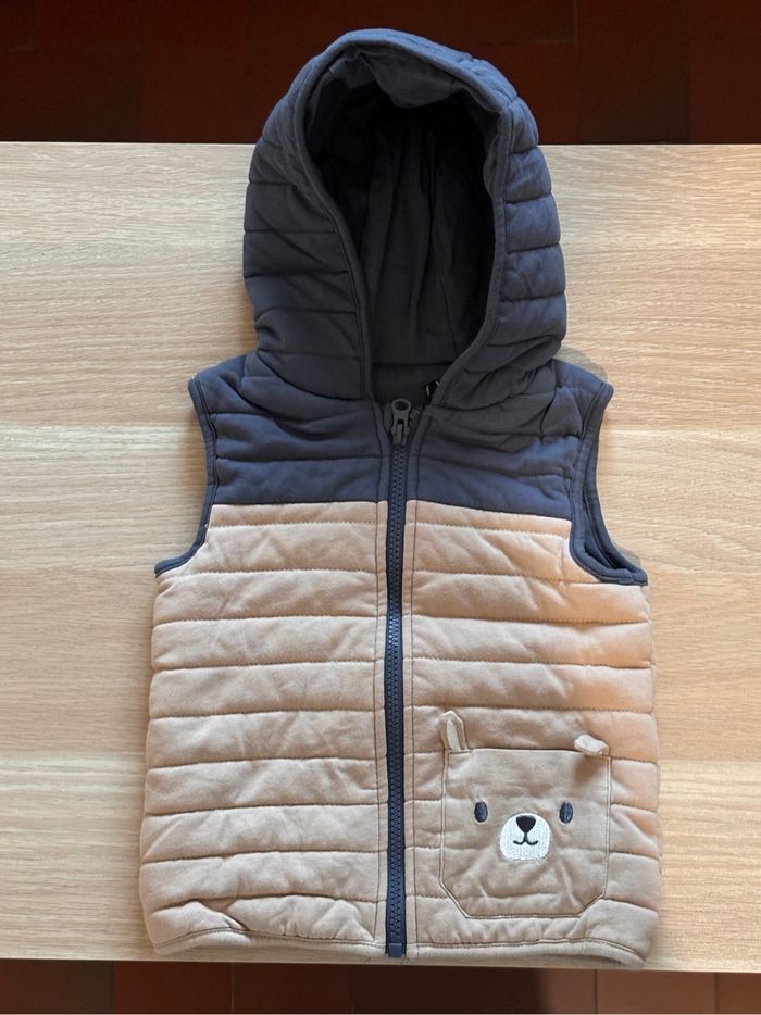 Doudoune sans manches - manteau garçon - automne hiver - 3 ans