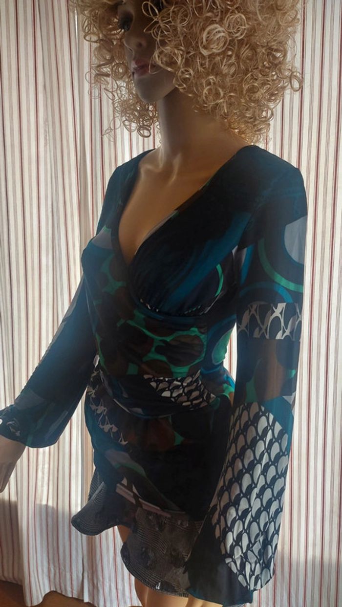 Blouse femme La fée Maraboutée taille 2 (38) - photo numéro 5