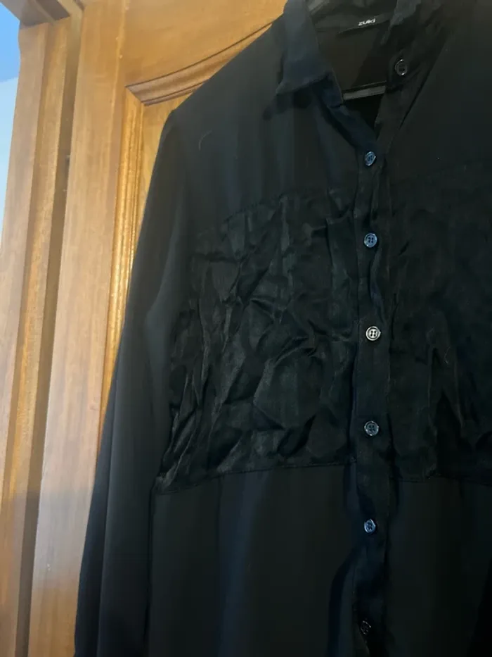 Chemise noire Zuiki taille M - photo numéro 2