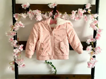 Manteau chaud réversible taille 12 mois NEUF