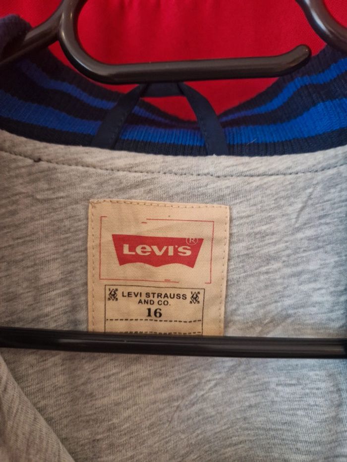 Blouson Levis 16 bleue - photo numéro 4