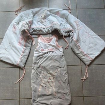 Tour de lit et gigoteuse 6-18 mois miss cutie