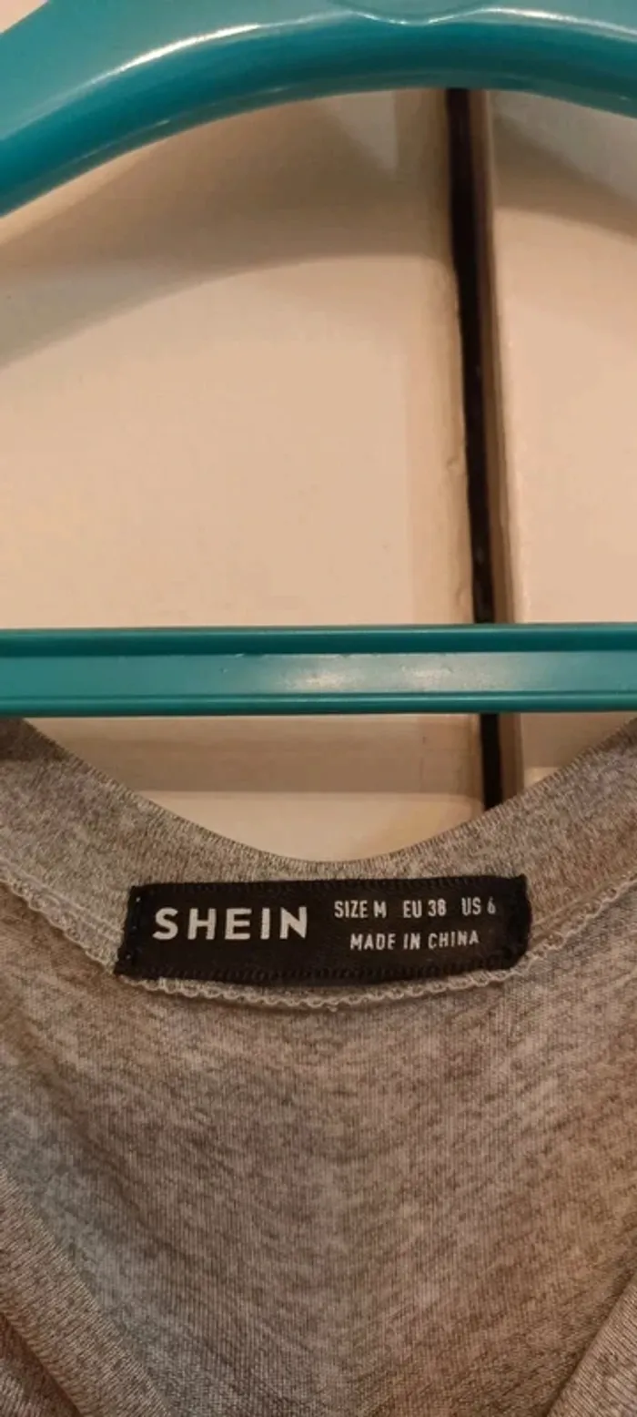Robe longue grise taille M - photo numéro 2