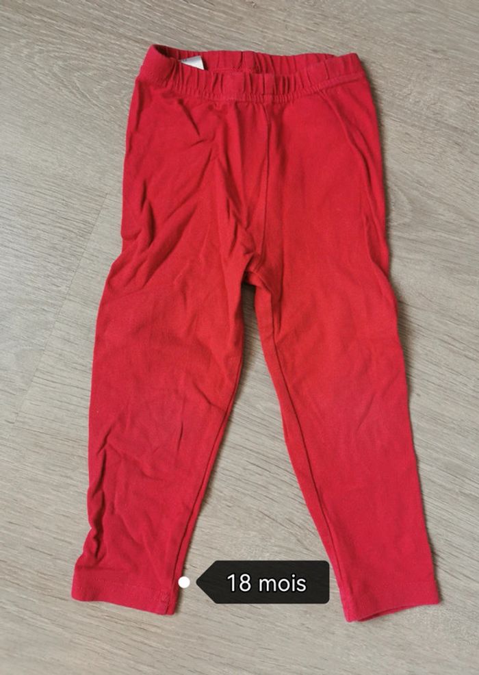 Pantalon legging fille 18 mois