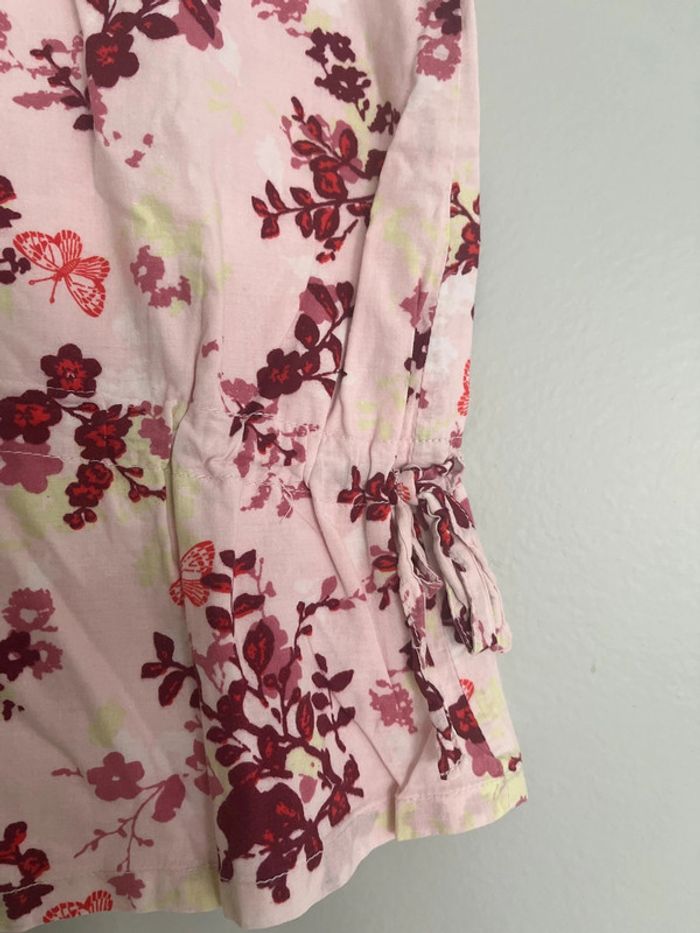 Robe été papillon et fleurs taille 3 ans - photo numéro 2