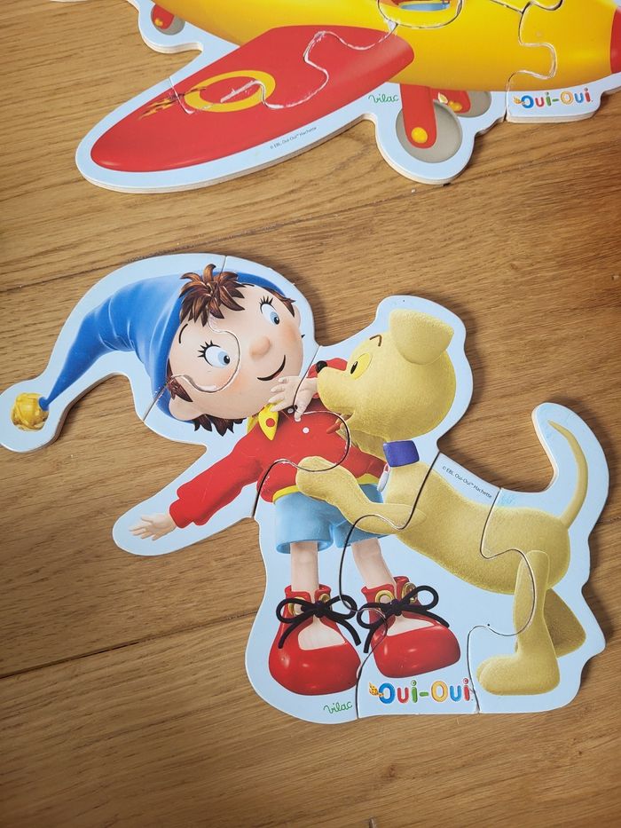 Puzzle en bois Oui Oui - photo numéro 4