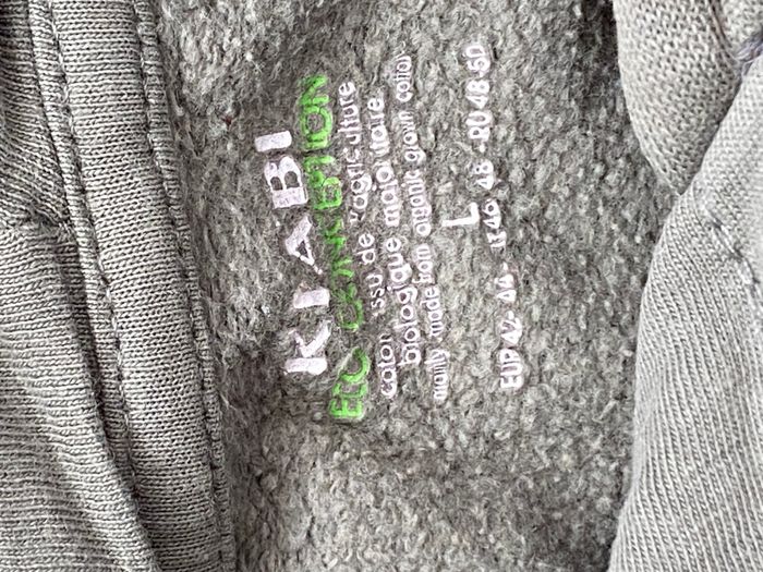 Sweat uni vert Taille L - photo numéro 3