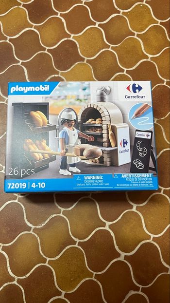 Playmobil 72019 boulanger carrefour