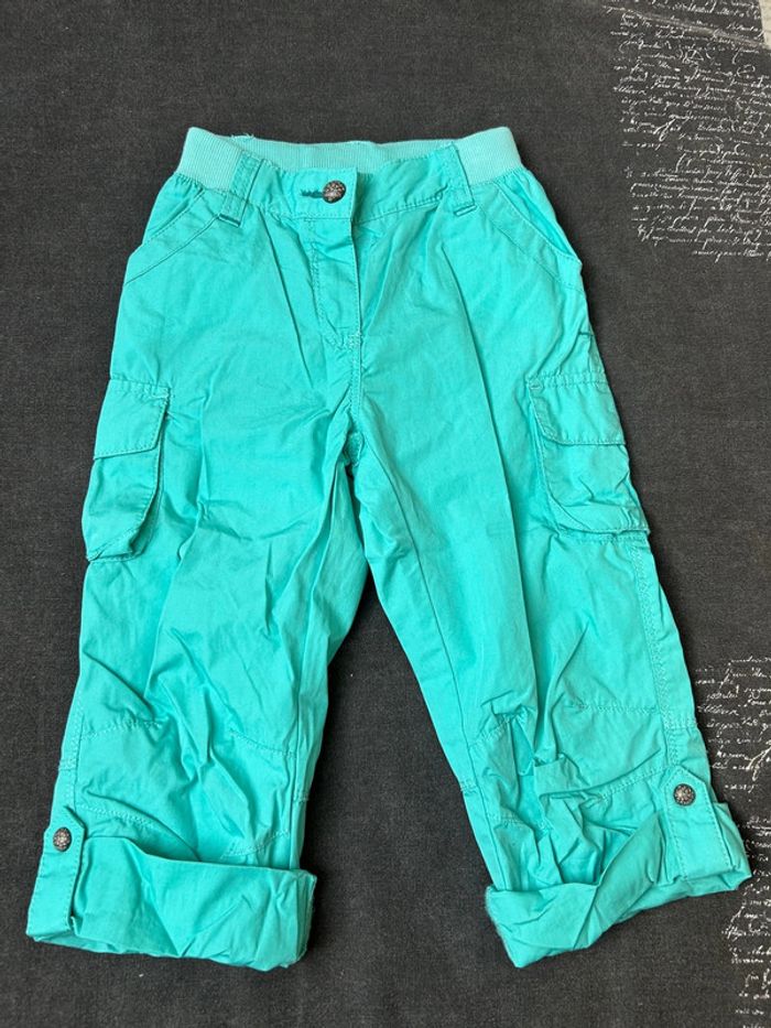 Pantacourt turquoise