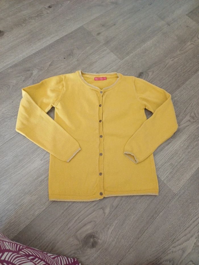 Gilet moutarde