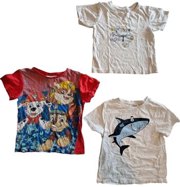 Lot de 3 t-shirts MC garçon 5 ans ABE