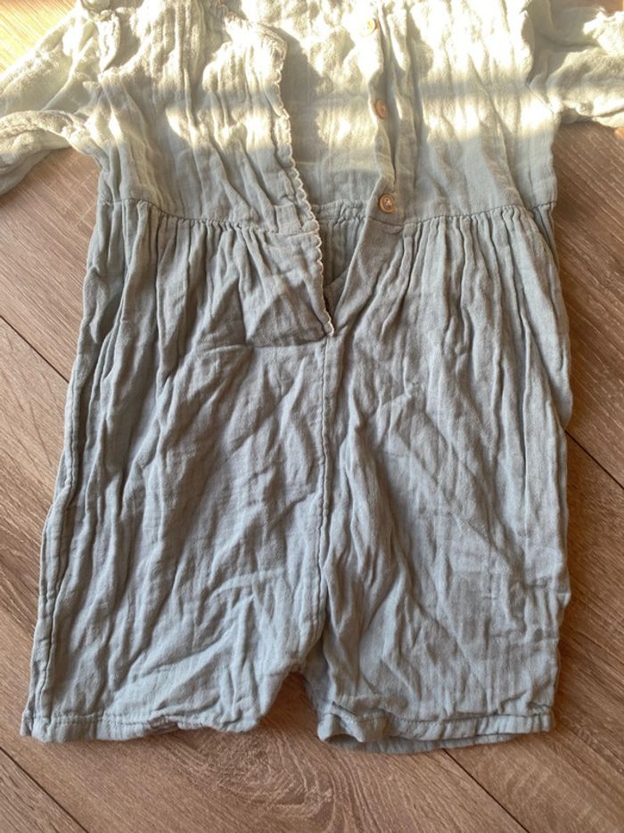 Combishort en gaze de coton 36 mois - photo numéro 4
