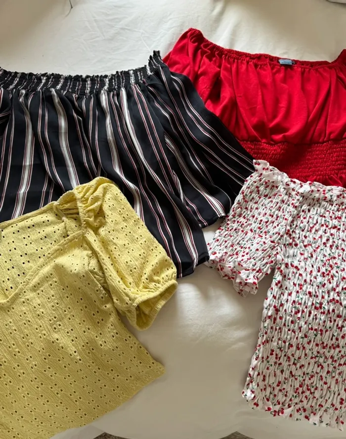 Top court haut été printemps lot