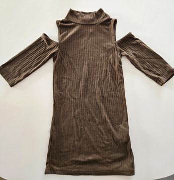 Tee-shirt épaules dénudées kaki  Jennyfer 34 #lora11femme34
