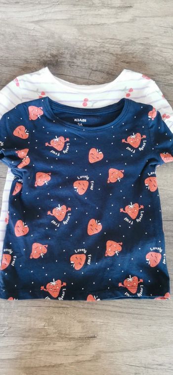 Lot de t shirt fille