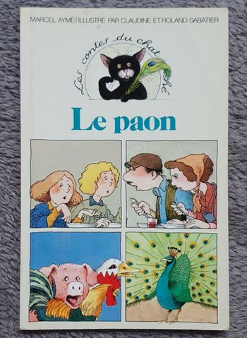 Roman cadets, format poche "Les Contes du Chat Perché - Le Paon" (Dès 6 ans) / Gallimard