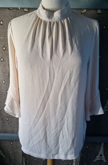 Blouse rose pâle 40-42