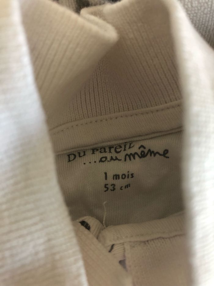 Lot de 6 pyjamas 1 mois - photo numéro 7