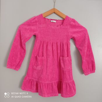 Robe fuchsia 3ans