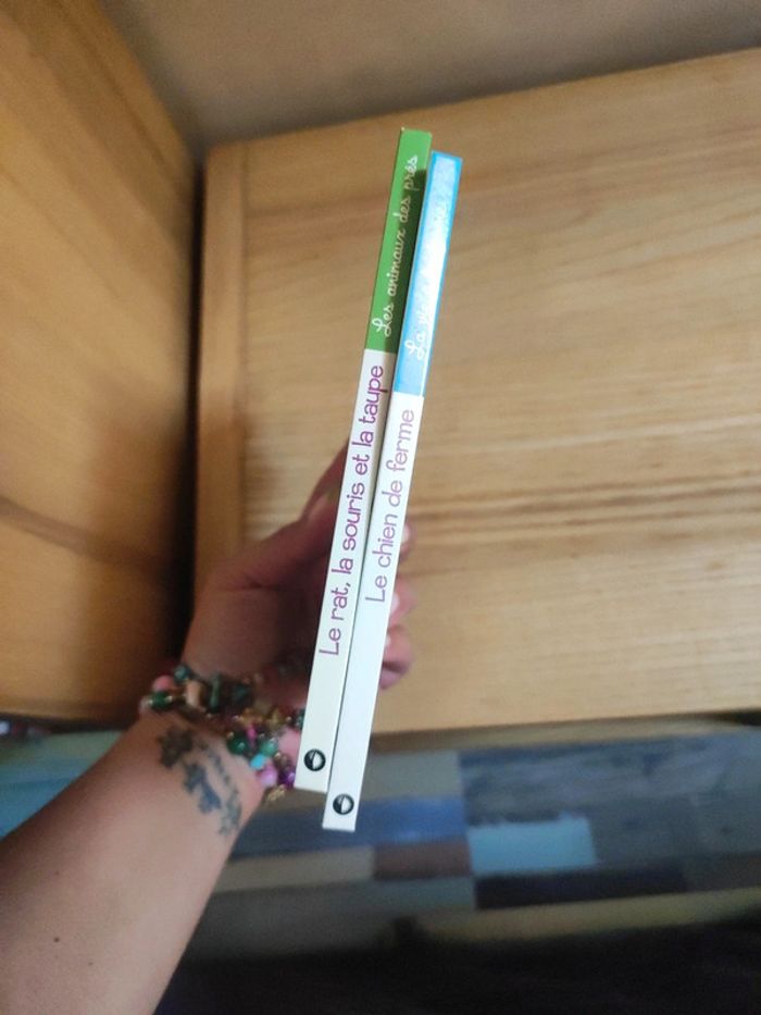 Lot de 2 livres Altaya les animaux des prés - photo numéro 3