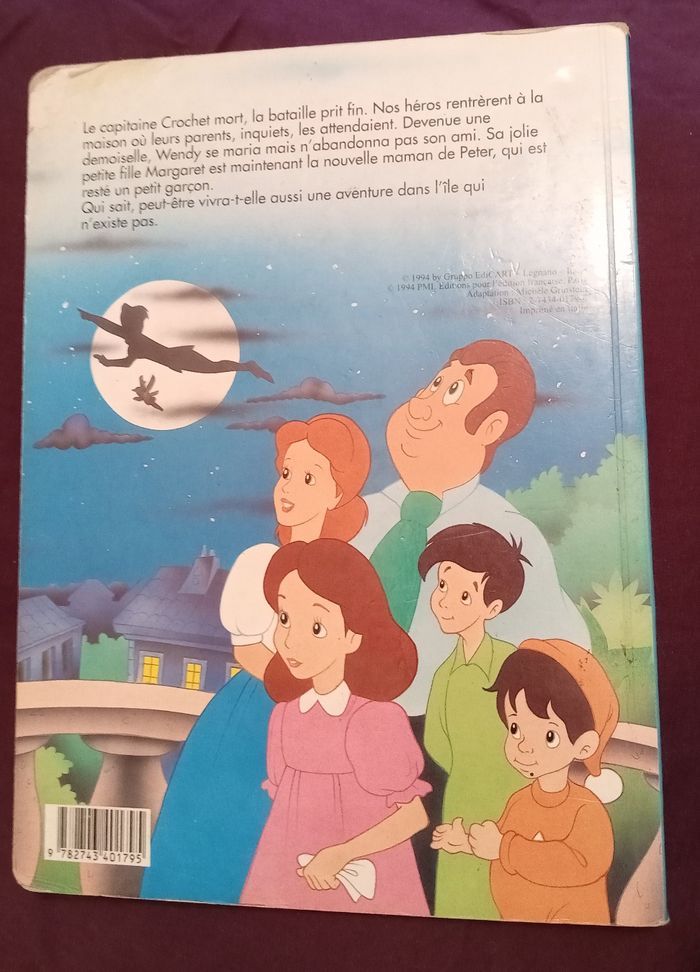 Livre Peter Pan - photo numéro 2
