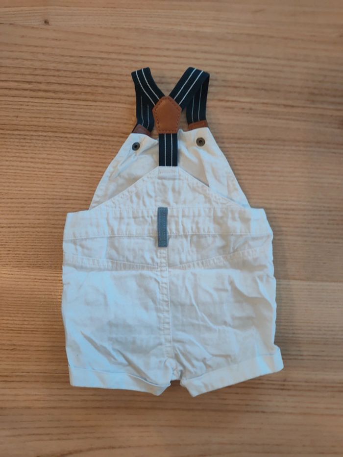 Salopette short et polo bébé - photo numéro 3