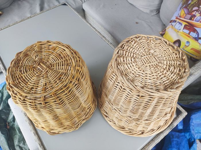 Deux paniers en osier - photo numéro 3