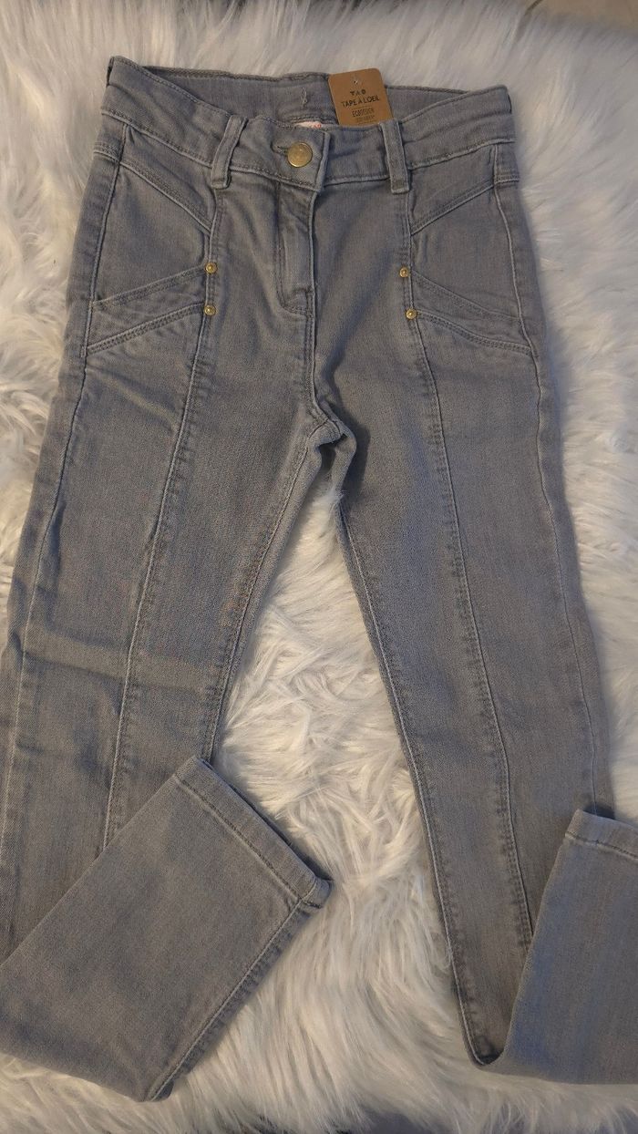 Neufs (non portés) 🏷🥰😍ensemble sous pull et jeans super skinny 8 ans fille 😍🥰🩷 - photo numéro 6