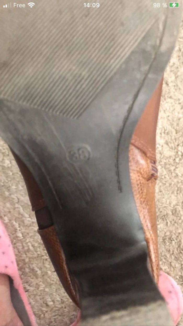 Bottines talons botega taille 38 - photo numéro 6