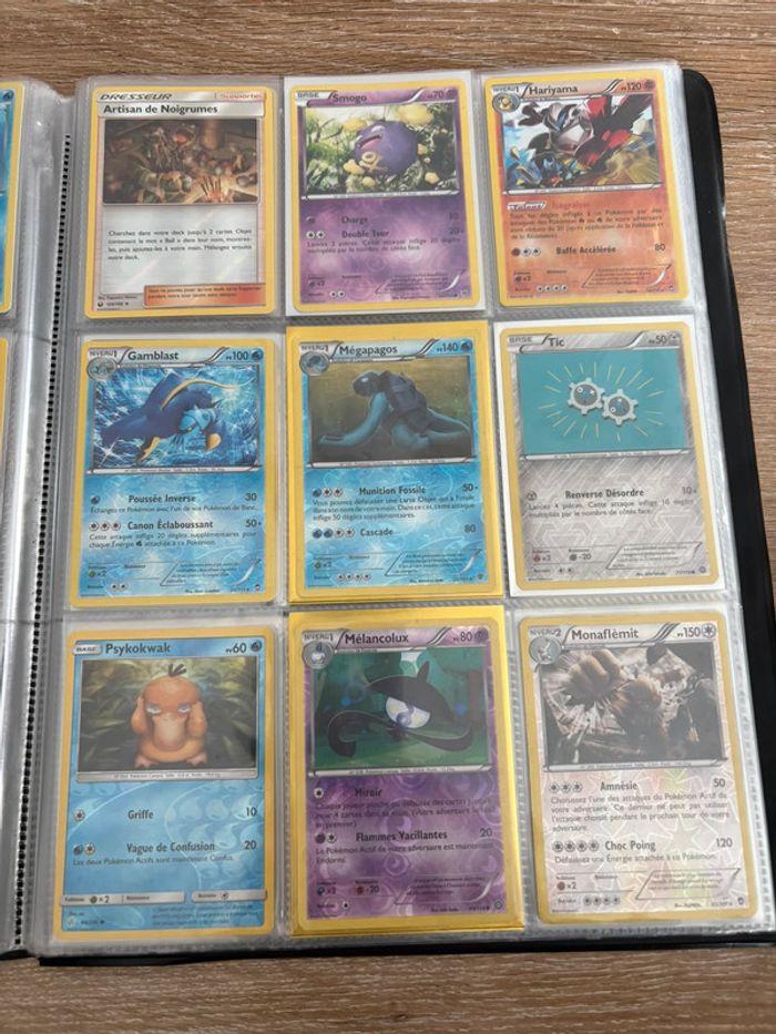 Cartes pokemon reverse ancienne noir blanc xy - photo numéro 10