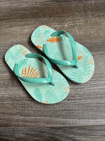 Tongs vertes