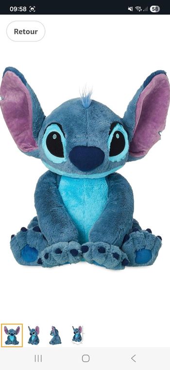 Grande peluche Stitch