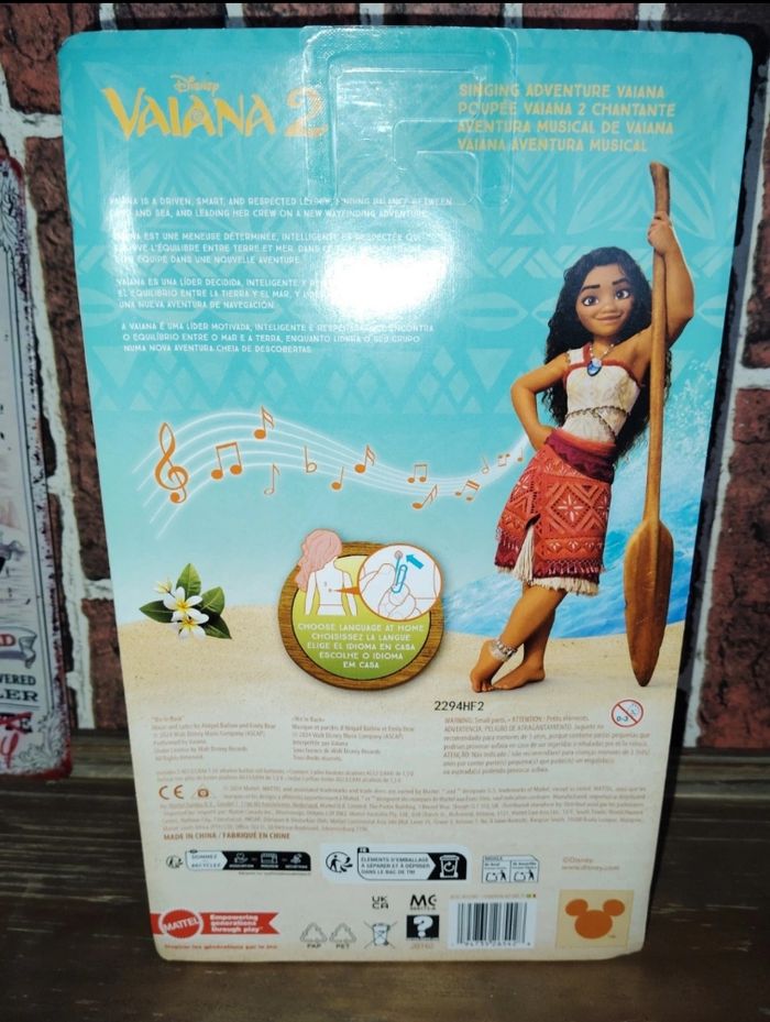 Poupée Vaiana 2 chantante Disney - photo numéro 3