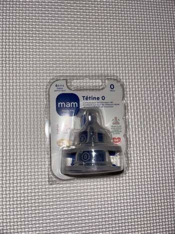 Tétine mam 0