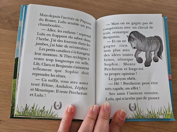 Livre Mes amis les chevaux La grande competition - photo numéro 4