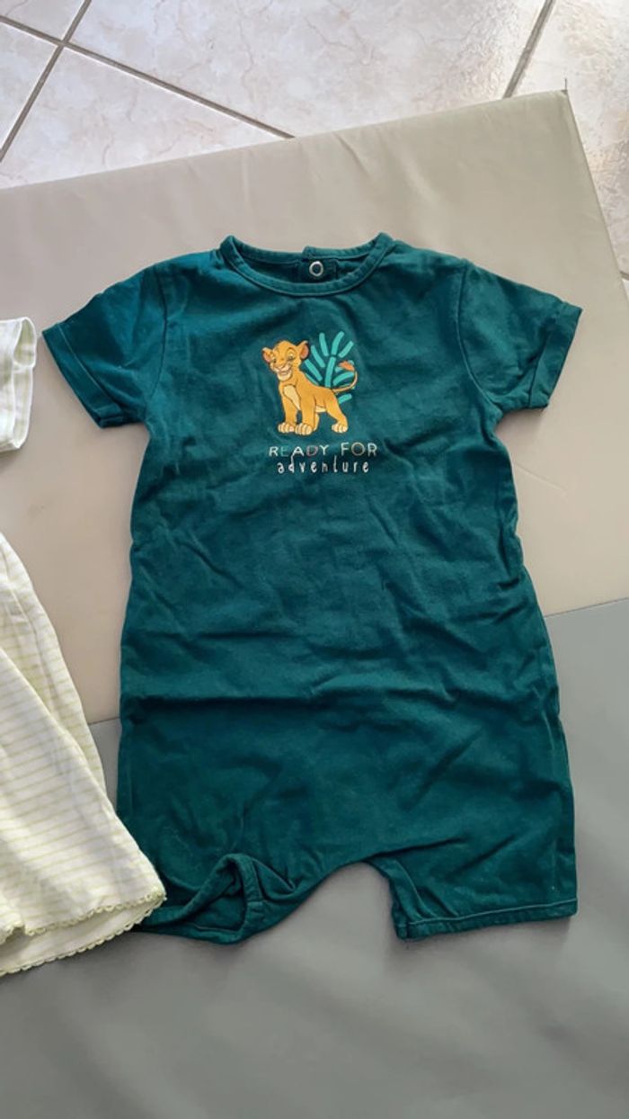 Lot de 2 combinaisons été 12 mois - photo numéro 4